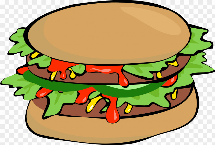 Burger Hamburger Cheeseburger Veggie McDonald's Big Mac Fast Food PNG