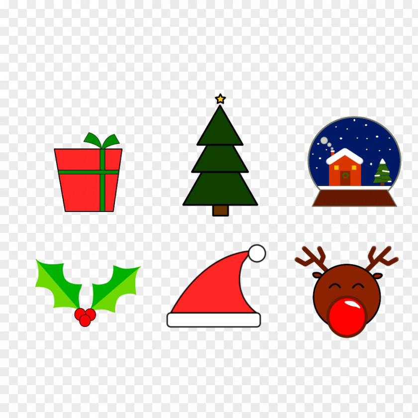 Illustrations Christmas Tree Ornament Decoration Holiday PNG