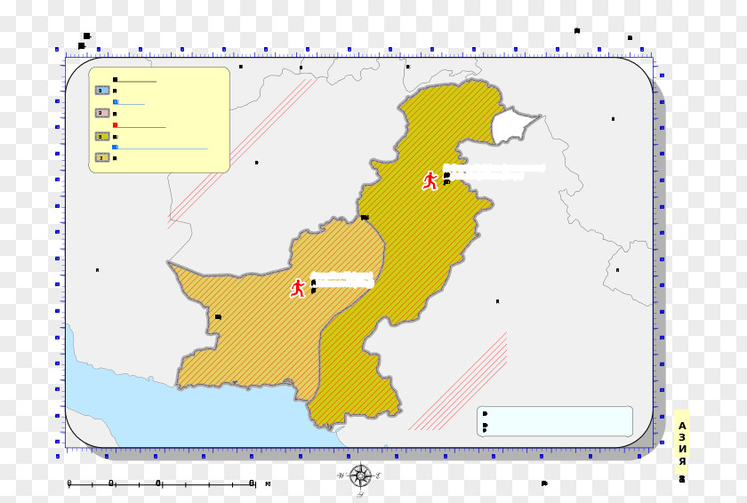 Map Azad Kashmir Blank Jammu And Mapa Polityczna PNG