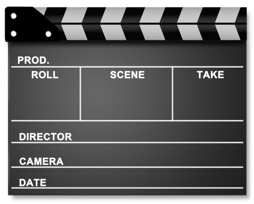 Movie Theatre Cinema Clapperboard Film Director PNG
