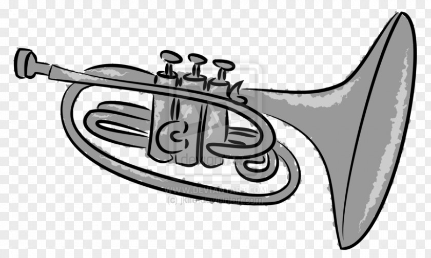 Musical Instruments Cornet Mellophone Drawing Animated Film Clip Art PNG