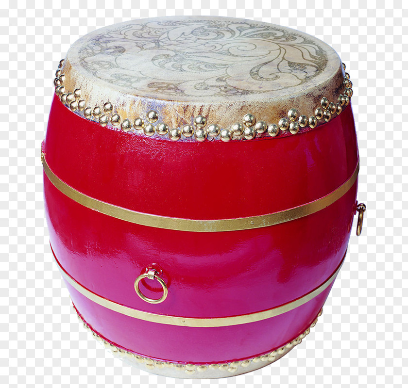 Red Drum China Musical Instrument Chinese Tanggu PNG