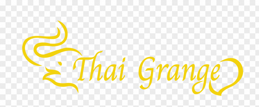 Thai Grange Restaurant Logo Cuisine Brand Font PNG