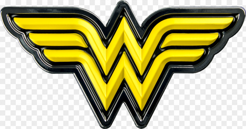 Wonder Woman Logo Decal Superhero PNG