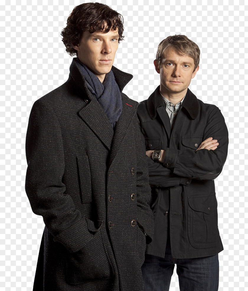 Benedict Cumberbatch Sherlock Holmes Dr. Watson Sue Vertue PNG