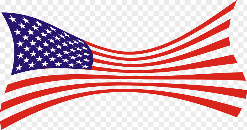 Flag United States Of America The Vector Graphics Clip Art Illustration PNG