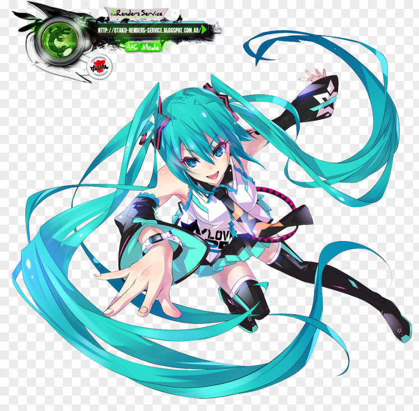 Randeer Hatsune Miku Rendering Megpoid Vocaloid Megurine Luka PNG