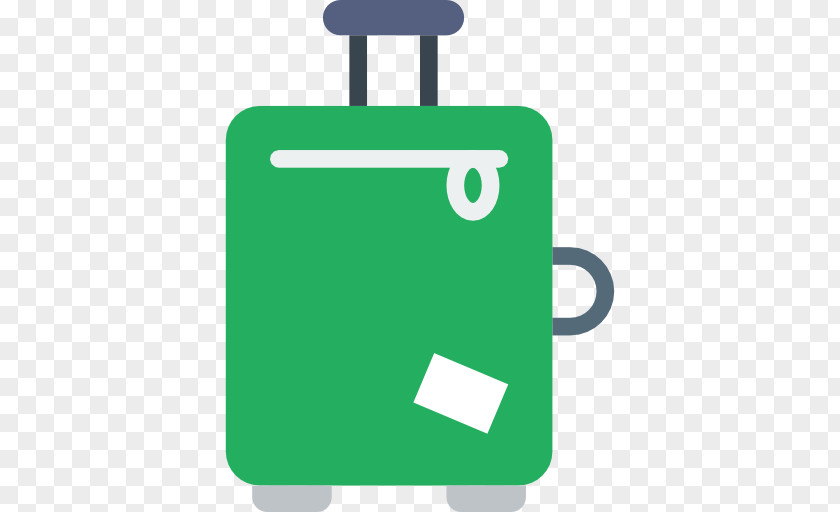 Suitcase Baggage Cart Hand Luggage Icon PNG