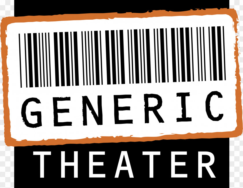 Theatre Stage Logo Brand Line Font PNG