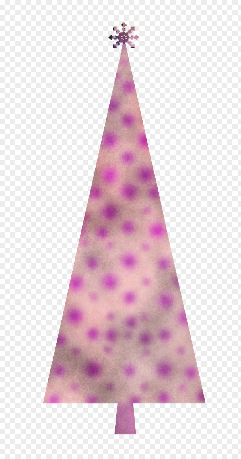 Cone Triangle Lavender PNG