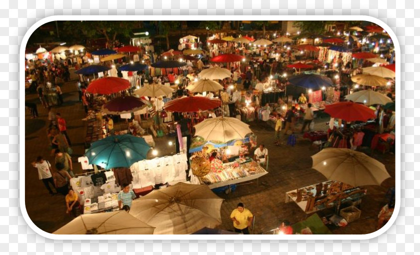 Night Market Thai Cuisine Street Food Chiang Mai Bazaar Marketplace PNG