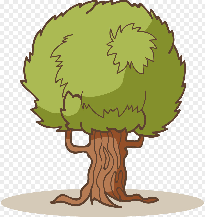 Tree Euclidean Vector Drawing PNG