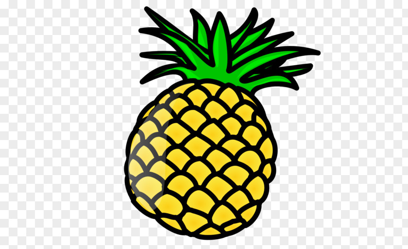 Dried Pineapple Tropical Fruit Clip Art PNG