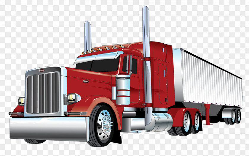 Trucks American Truck Simulator Peterbilt 379 Car Mover PNG