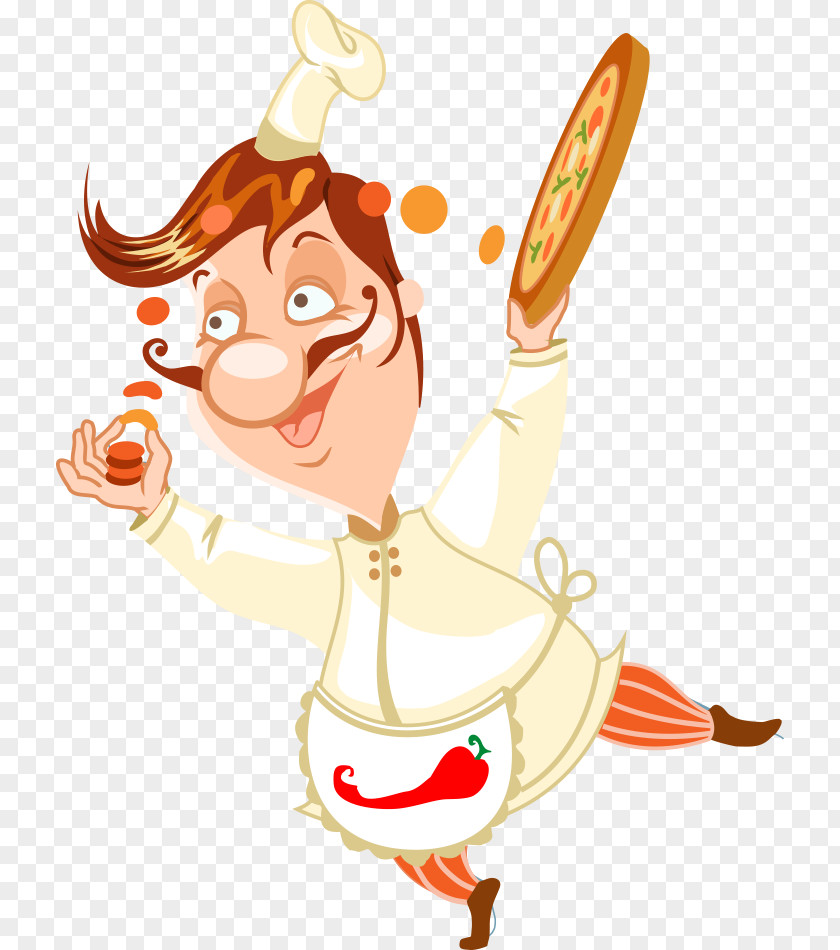 Vector Western Chefs Pizza Cook Chef European Cuisine PNG