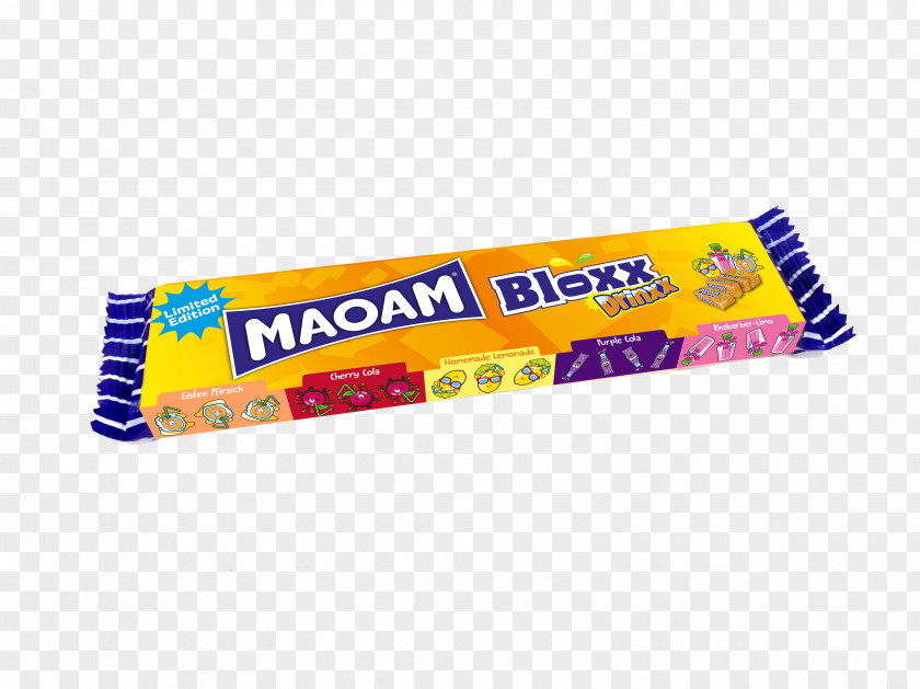 Candy Maoam Bloxx DRINXX 10er Stange (1 Packung) Haribo PNG