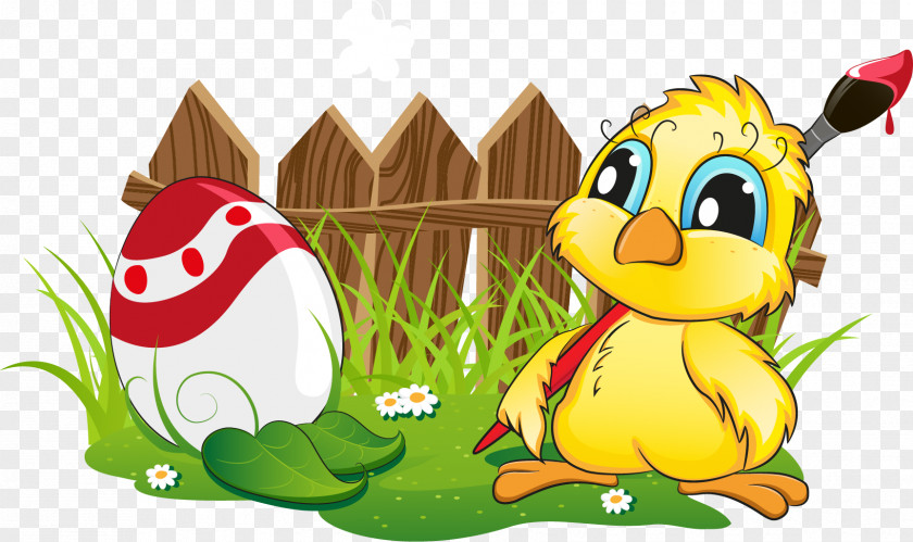 Easter Chick Bunny Egg Photography PNG