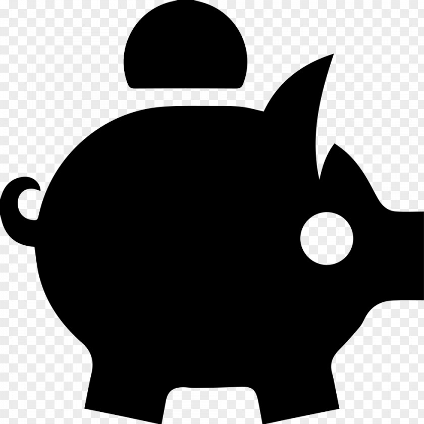 Eps 10 Money Piggy Bank Saving Coin PNG