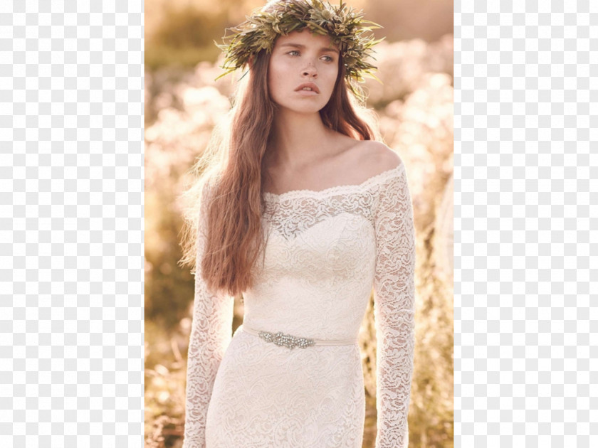 Fashion Lace Wedding Dress Bride Neckline Clothing PNG