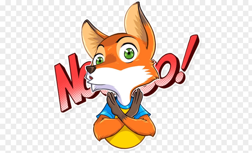 Fox Chase Telegram Sticker Whiskers Text Clip Art PNG