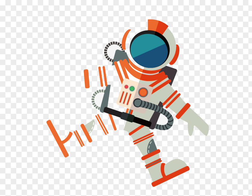 Go Vector Astronaut Outer Space PNG