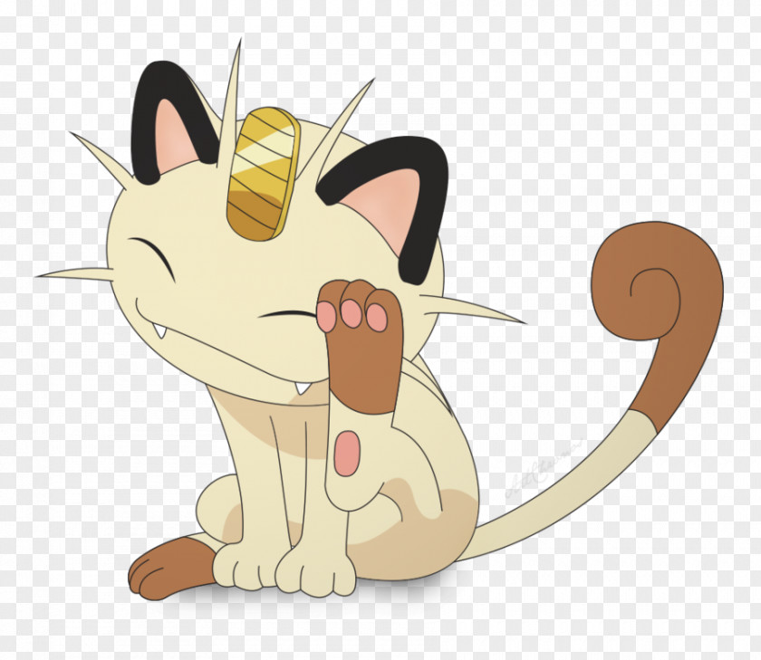 Whiskers Meowth Pokémon Sun And Moon PNG