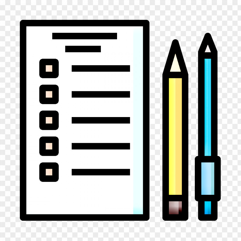 Writing Implement Diagram Icon PNG