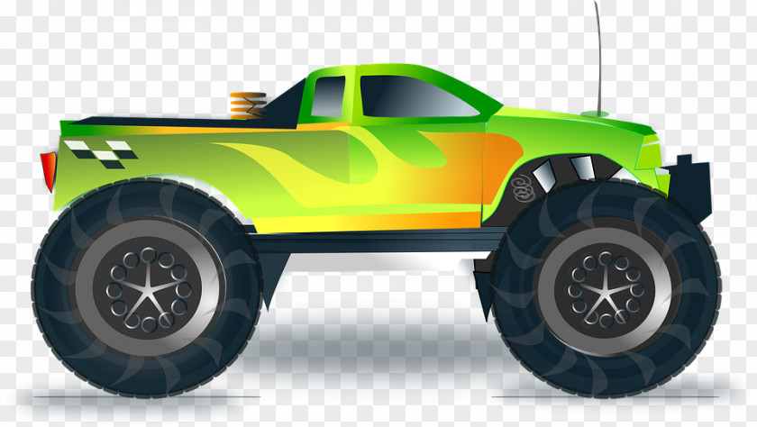 Car Radio-controlled Automotive Design Truggy Monster Truck PNG
