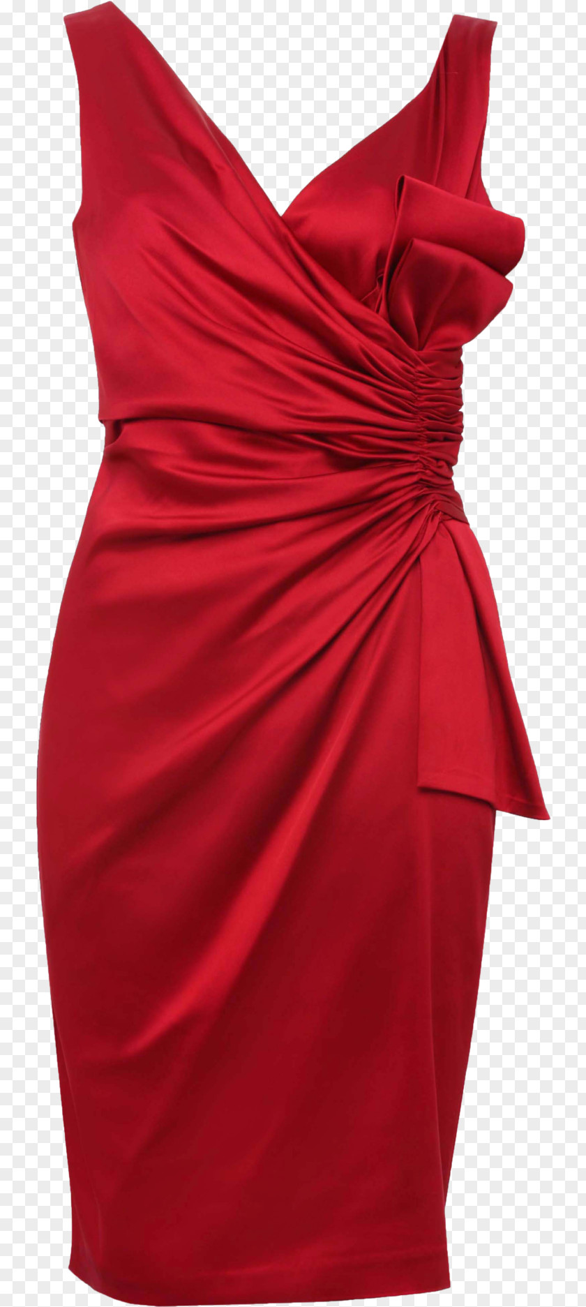 Cocktail Dress Prom Party Red Skater Kokerjurk PNG