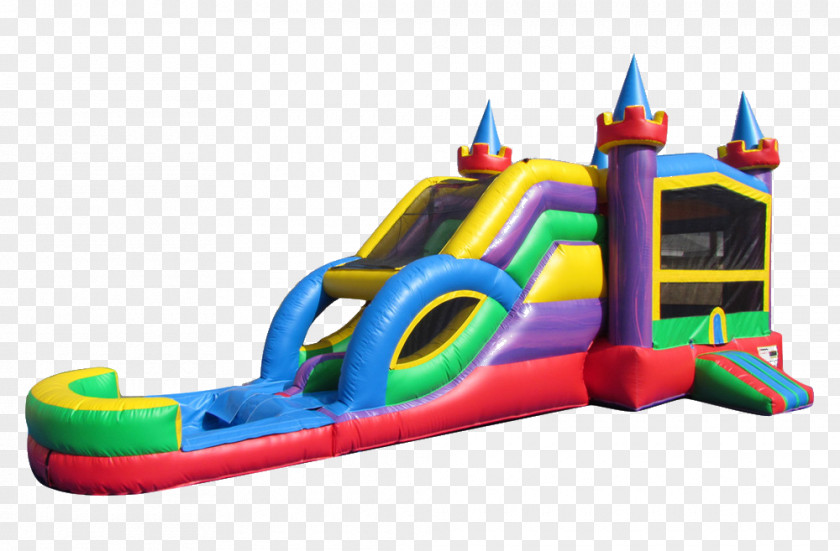 Combos Inflatable Jump 4 Fun Playground Slide Water Party PNG