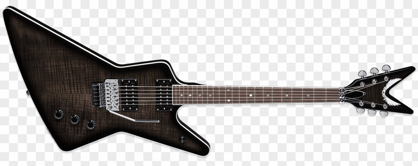 Electric Guitar Dean ML Razorback Guitars PNG