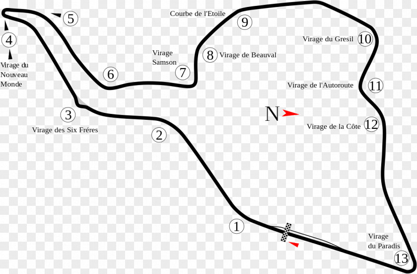 Formula 1 Rouen-Les-Essarts French Grand Prix Circuit De Charade PNG