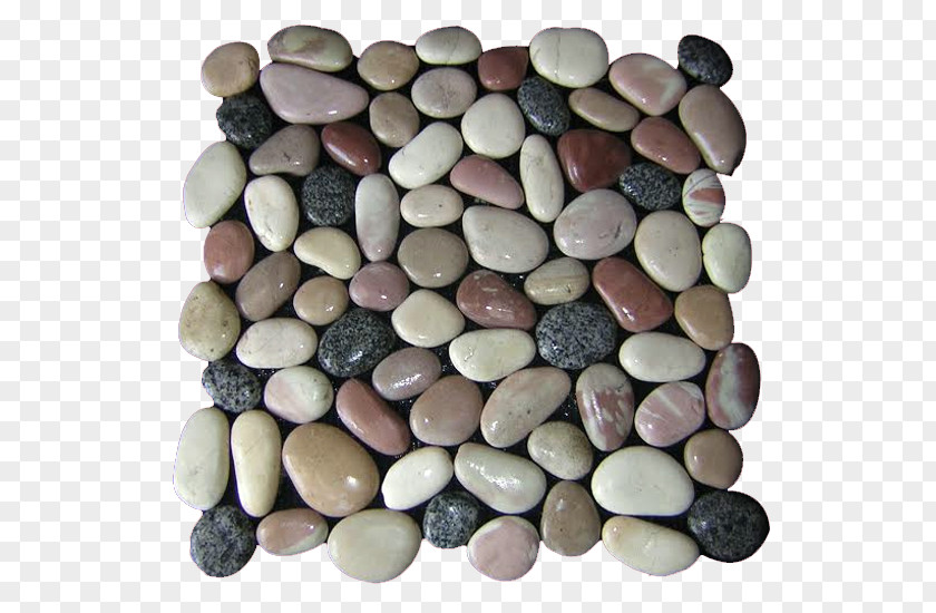 Pebble Rock Gravel Tile PNG