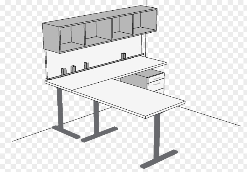 Practical Desk Product Design Line Angle PNG