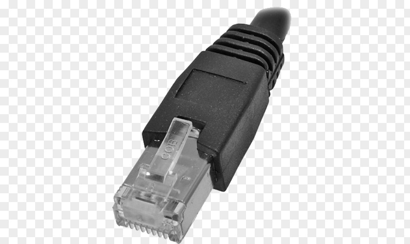RJ45 Cable 8P8C Right Angle Gigabit Ethernet IEEE 1394 PNG