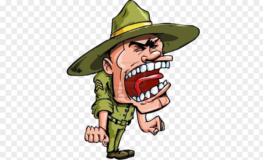 Soldier Drill Instructor Sergeant Royalty-free Clip Art Vector Graphics PNG