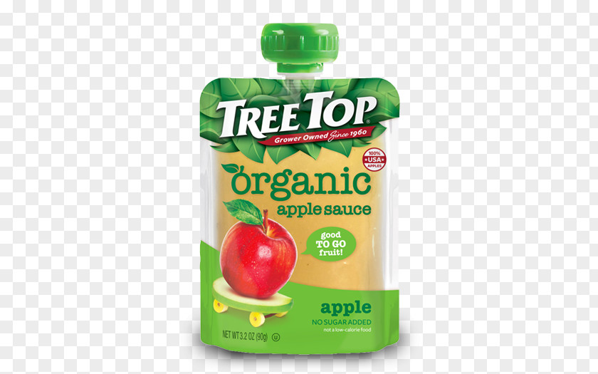 Apple Sauce Vegetarian Cuisine Tree Top Mott's PNG