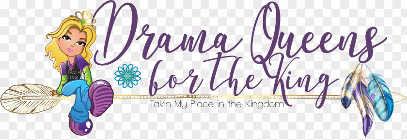 Drama Queen Queens Character Logo King PNG