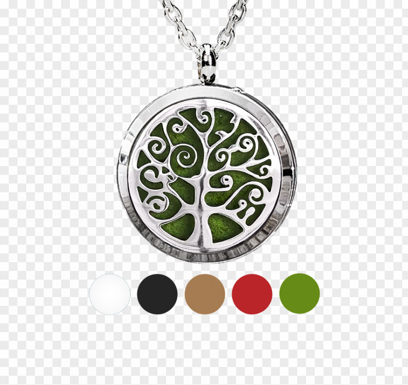 316L Surgical Grade Stainless Steel Necklace For Aromatherapy On The Go Your New Hypo-AllergSymbol Locket Symbol AromaWear Essential Oil Diffuser PNG