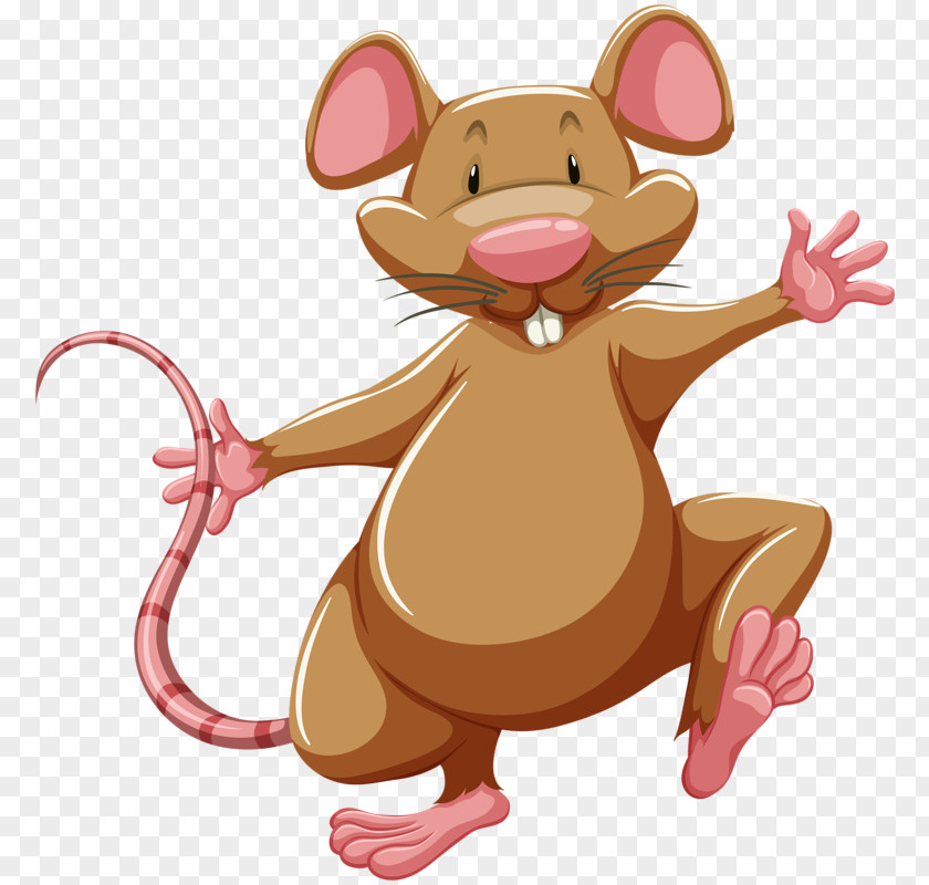 Cute Mouse Rat Rodent Clip Art PNG