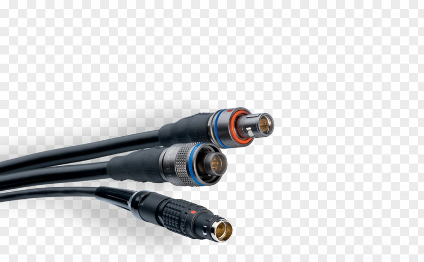 Harsh Coaxial Cable Electrical Connector LEMO Circular PNG