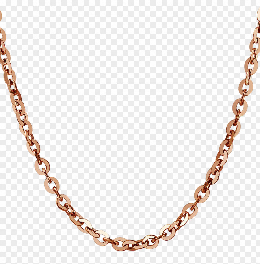 Rose Necklace Chain Pendant Cubic Zirconia Jewellery PNG