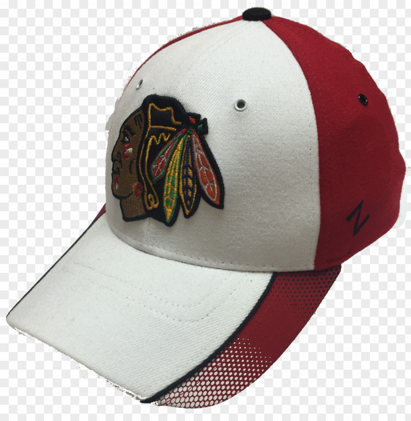 Chicago Blackhawks Baseball Cap Maroon PNG