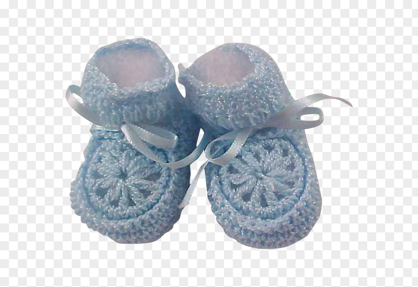 Kitsch Couture Slipper Crochet Shoe Wool PNG