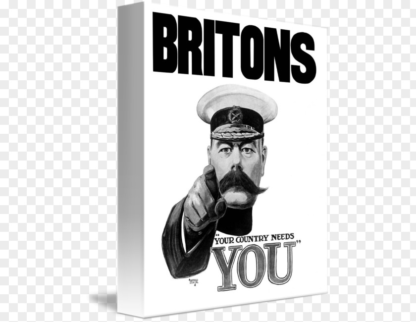 Propaganda Poster Recruitment To The British Army During First World War Lord Kitchener Wants You In I PNG