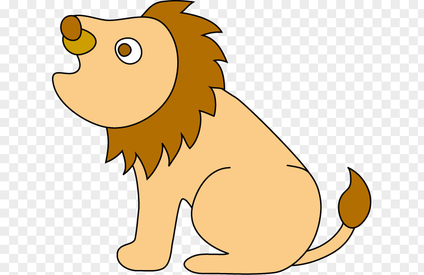 Puppy Lion Whiskers Clip Art PNG