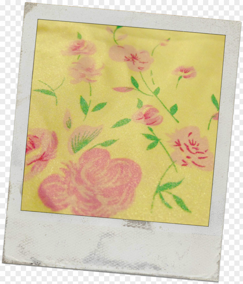 Silk Material Floral Design Acrylic Paint Watercolor Painting Picture Frames PNG