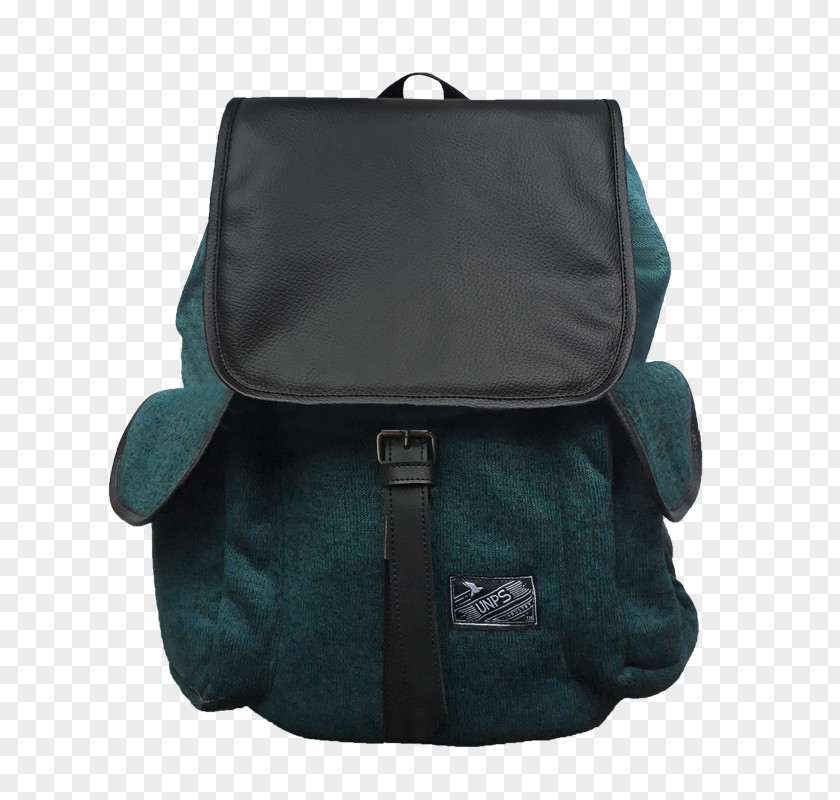 Backpack Handbag Leather Turquoise PNG