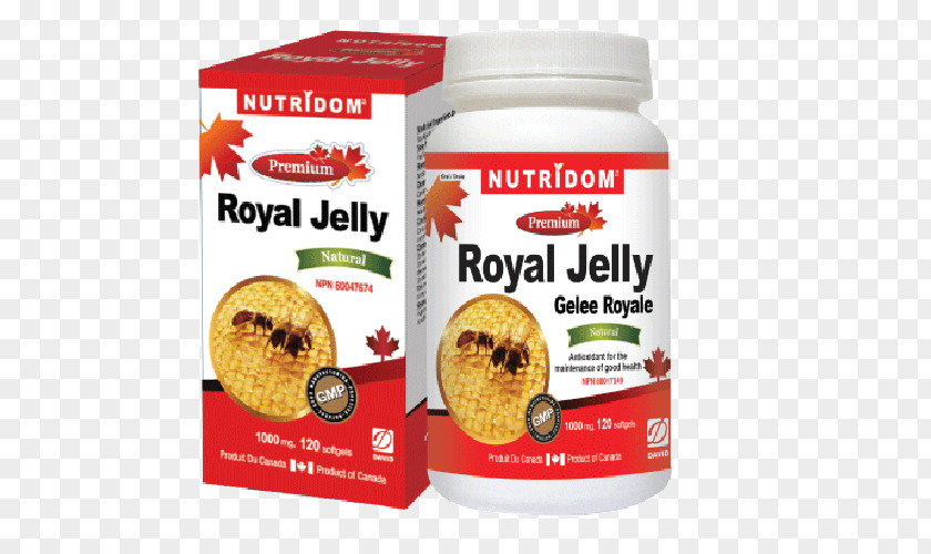 Box Jellyfish Royal Jelly Ginseng Food Capsule Bee PNG