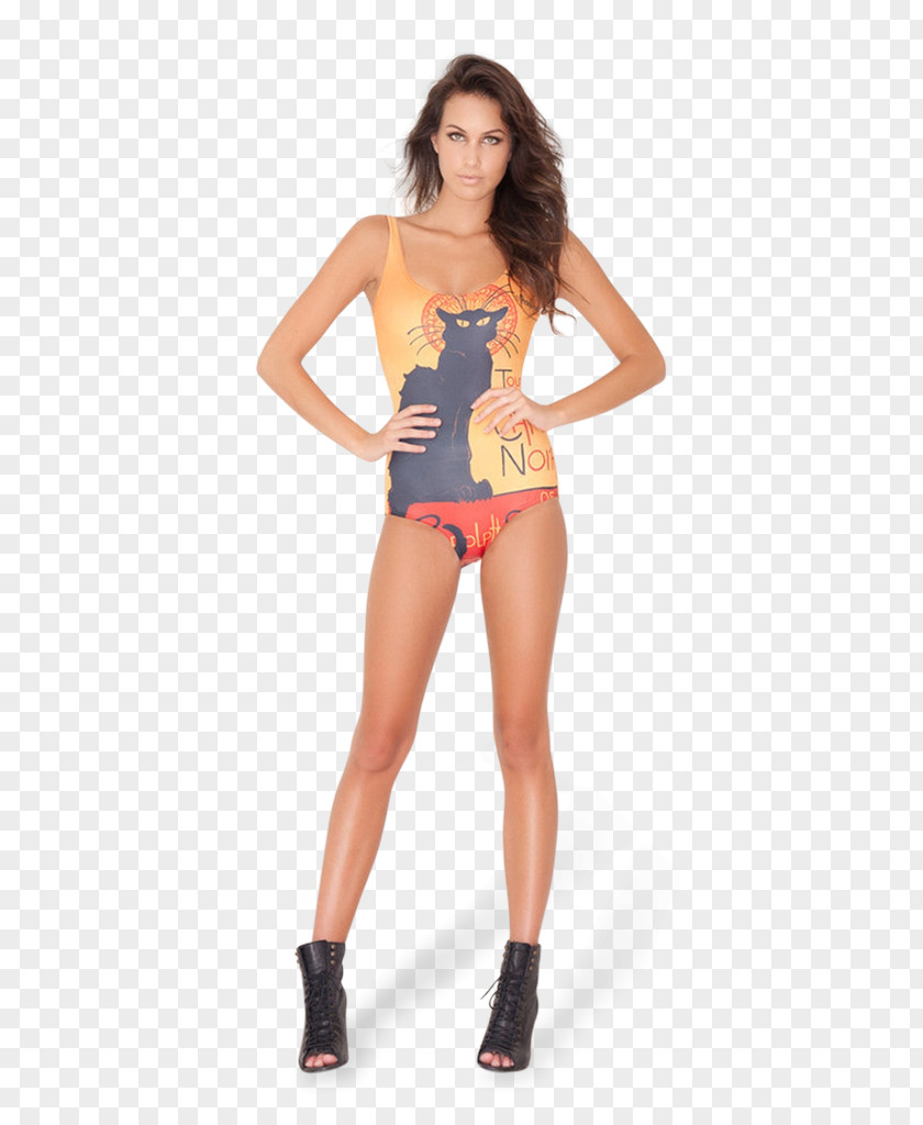 Cat Le Chat Noir Kitten One-piece Swimsuit PNG